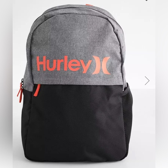 Hurley Other - Hurley NEW One & Only Backpack NWOT Dark Gray  NEVER USED 11"Lx 5"Wx 171/2"H